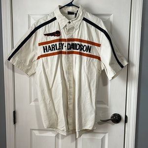 Harley Davidson garage shirt- Large